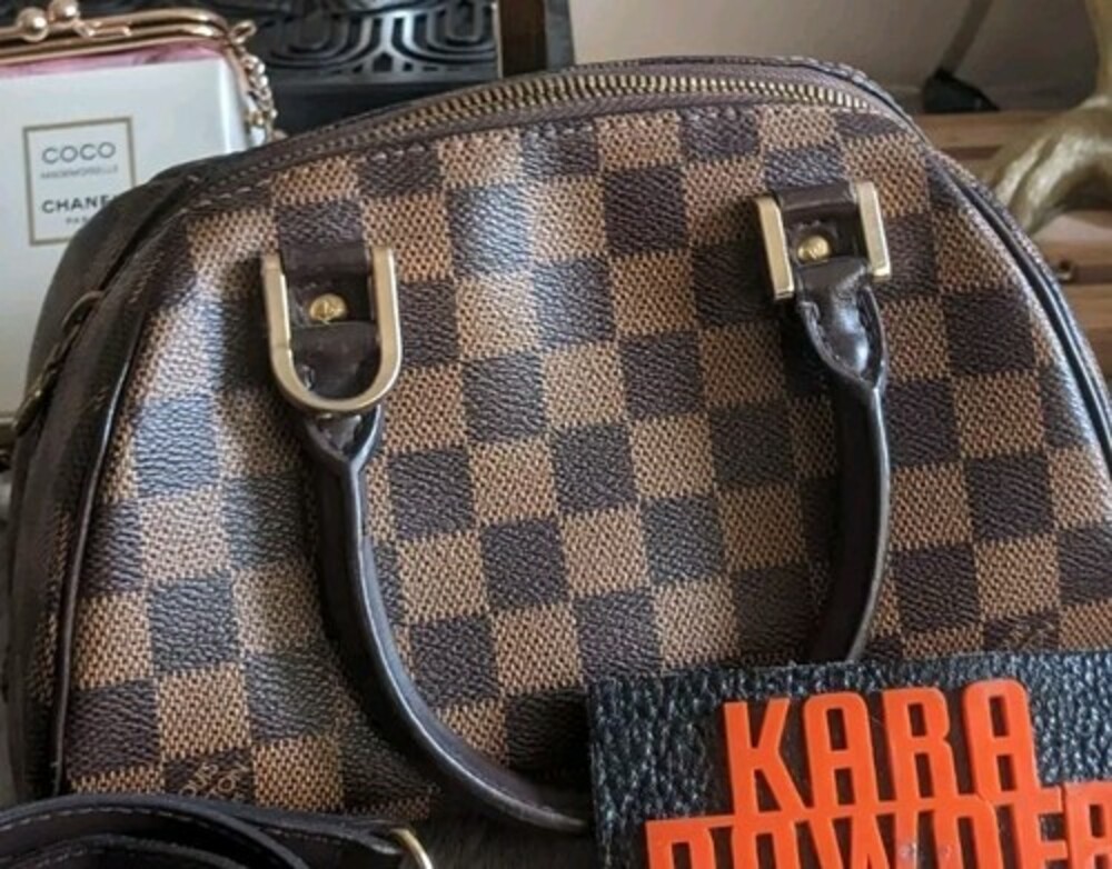 louis vuitton ribera mini Damier Ebene Nano Handbag With Strap